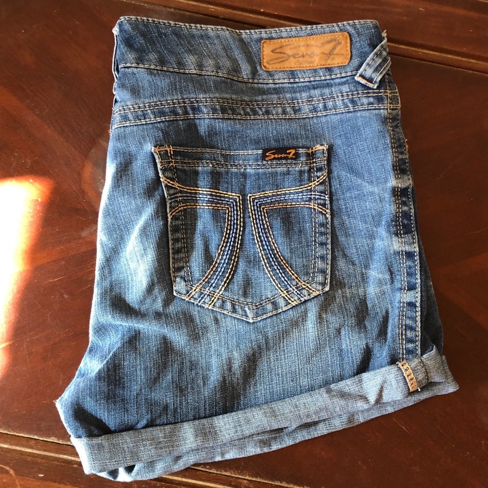 SOLDSeven7 Jean Shorts